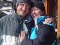 didi e giga sulla neve