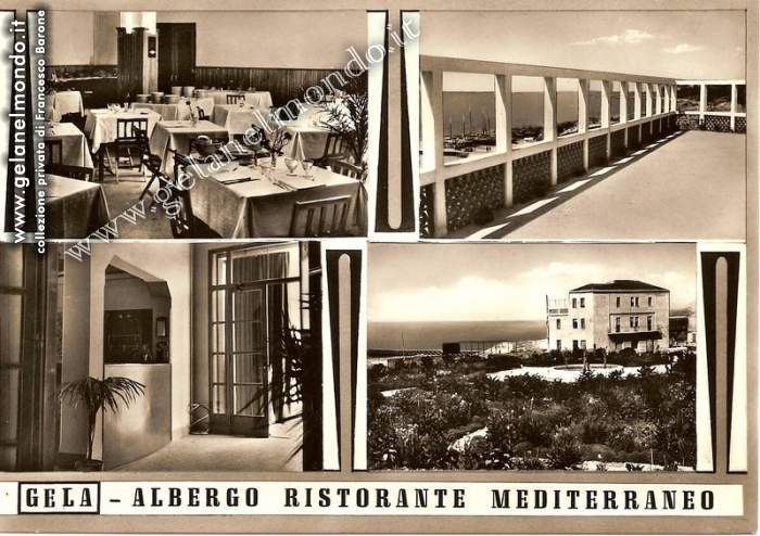 albergo mediterraneo - anni 50