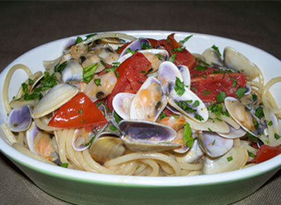 Spaghetti con telline